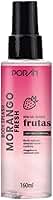 Body Splash Morango Fresh Poran 160ml - Fragrância Doce e Refrescante, Aroma de Morango de Verdade, Body Mist Feminino