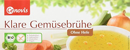 Cenovis Bio Klare Gemüsebrühe ohne Hefe, laktosefrei, glutenfrei und veganung (1 x 132 g) Cover