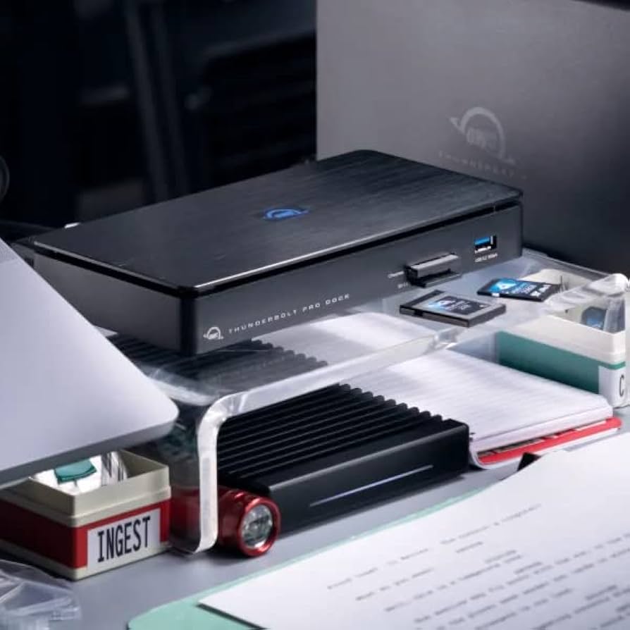 分配器・切替器 OWC Thunderbolt 3 Pro Dock owc-thunderbolt-pro-dock-hero-