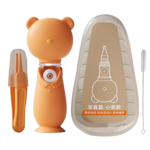 Aspirador Nasal para Niños,Portátil, Lindo, Lavable,Aspirador de Mocos de para Niños | Para Hogar Uso Diario Viaje Noche Exterior Congestión Resfriados Mocos