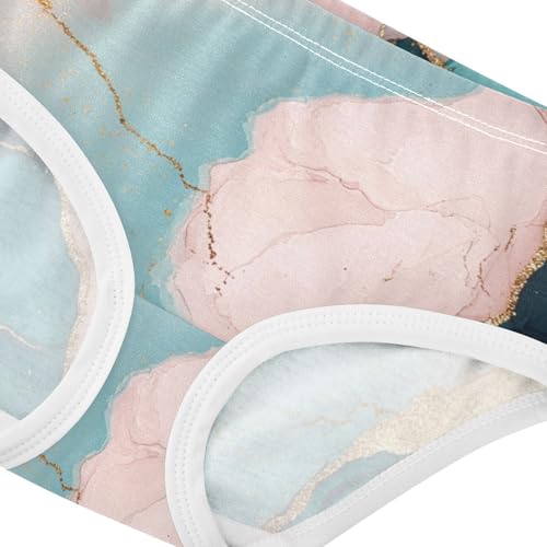 Training Panties Stretchy Triangle Panties Breathable Underwear for Girls in Sizes 2T,3T, 4T, 5T, 6Y and 8Y4