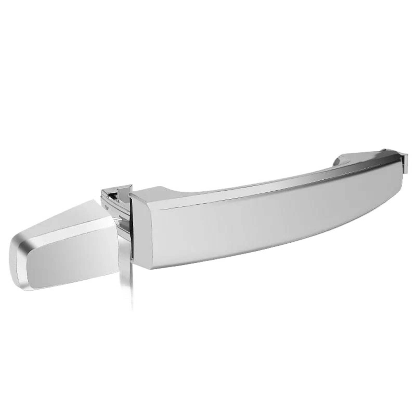 Zhqdrcy 1Pc Sliver Rear Lh Door Open Handles For Saturn For Vue 2008 2009 2010 Car Exterior Door Handle(1Pc Sliver Rear Lh)