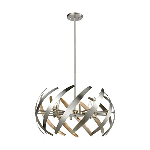 Black Friday - 40% OFF Carthage 6 Pendant Satin Nickel