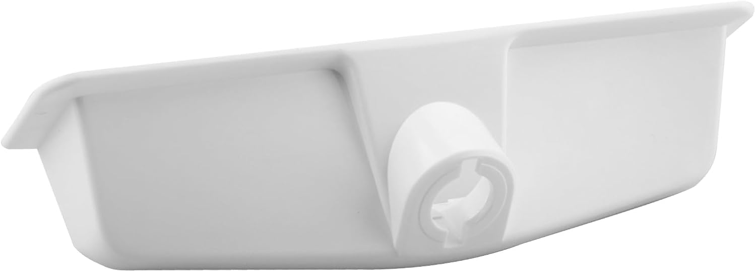 Operator Cover for Entrygard Window Operators, 5-7/32" Length, 1-1/8" Height for Casement and Awning Crank Systems, White Finish, Plastic Material