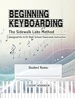 Beginning Keyboarding Student Workbook: Year One, Jr/Sr High School 1955732019 Book Cover