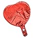 Nurnesy 50PCS Heart Balloons, Red Heart Shaped Balloons for Wedding Baby Shower Anniversary Backdrop Valentine Party Decorations