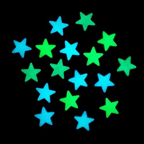 200 PCS Glow in The Dark Stars for Ceiling, Glow in The Dark Stars, Wall Stickers, Boxed Set with Adhesive Putty. Sky Shining Decoration Perfect for Kids Bedroom. Starry Sky Kids Bedroom