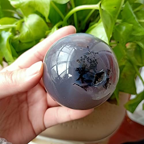 Boule d'agate pour décoration de la chambre en quartz - 4