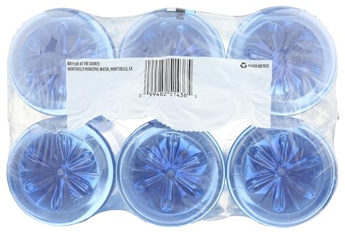 365 by Whole Foods Market, Alkaline & Electrolyte Water Bottles, 25.3 Fl Oz (Pack of 6)