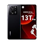 Xiaomi 13T Pro - 12+512GB Smartphone, Leica Camera, 6.67" AMOLED CrystalRes 1.5K+144Hz Screen, Mediatek Dimensity 9200+, 120W Turbo Charging, 5000mAh Battery, Black (UK Version)