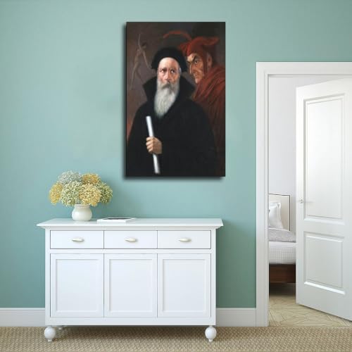 Impression sur toile Faust und Mephisto décoration salon - 4