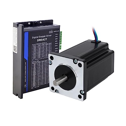 Moteur pas à pas Nema 24 3.1Nm avec driver haute précision pour routeur et robot