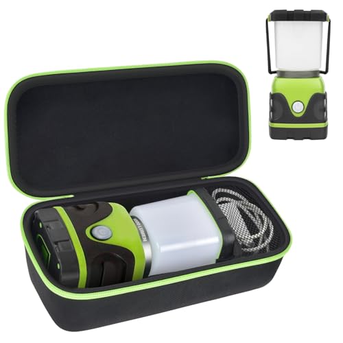 Case Compatible with Consciot LED Camping Lantern Rechargeable, for Lighting EVER Battery Powered Camping Lights, Tent Flashlight Storage Container, Lanterns for Power Outages Carrying Bag(Box Only)