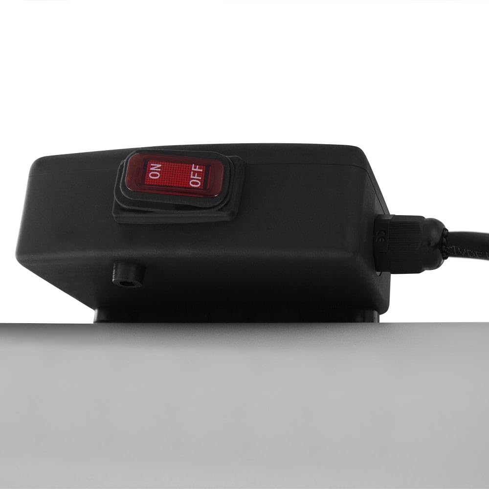 Estufa de infrarrojos de Terraza, Calefactor por Infrarojos 2000W, Radiador Eléctrico para Exterior-Interior, IP 65