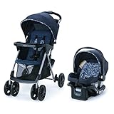 Carrinho Passeio c/Bebê Conforto Comfy Cruiser Preto Graco