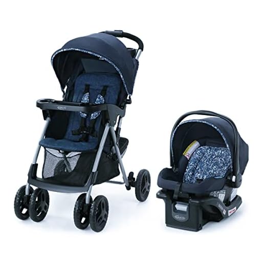 Carrinho Passeio c/Bebê Conforto Comfy Cruiser Preto Graco