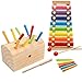 DBSCD Jeu pêche Jouet en Bois magnétique,Xylophone pour Enfants,Jeux Casse-tête et Animaux avec Enfants en Bas âge Garçons Filles Baby Bath Pool Toys Travel