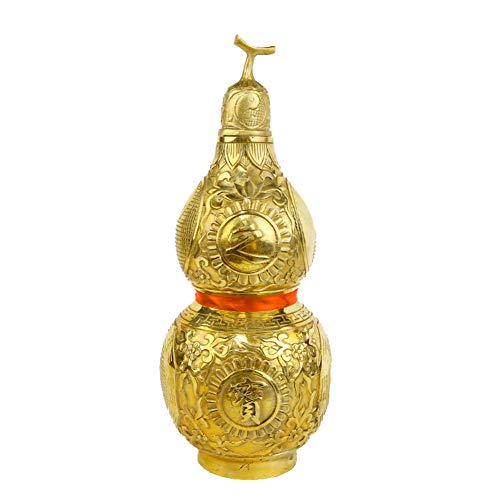 Sculpture en laiton gourde ragot statuette decorative de table de luxe