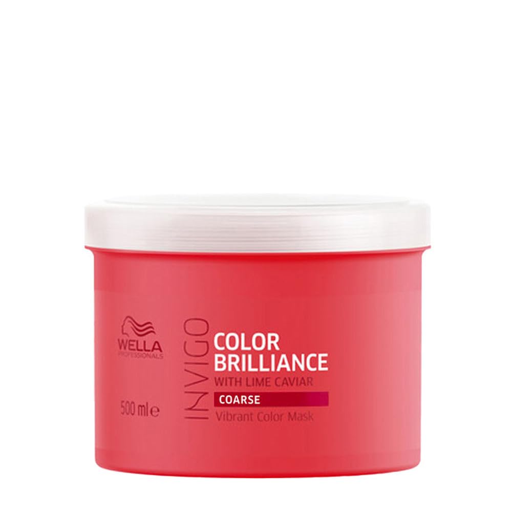 Wella Invigo Color Brilliance Vibrant Color Mask 500ml - coarse hair