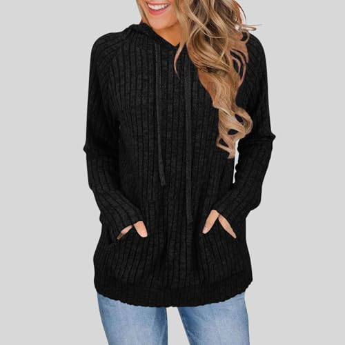 Womens Hood Coats for Women Long Sleeve Crochet Striped Hooded Front Basic Winter Fall Hoodies 2025 Y2K2