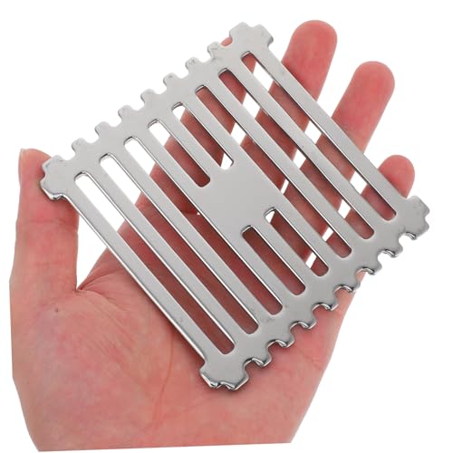 2 piezas cubiertas coladoras para fregadero de baño y cocina miniatura 7
