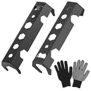 JIjzedL 12 en 1 Llave para Grifo Fregadero, Robustas y FÃ¡ciles de Usar, Herramienta de InstalaciÃ³n de Grifo de Fontanero, Multifuncional, para Inodoros, Fregaderos, Cocinas, FontanerÃ­a (A y B) (2)