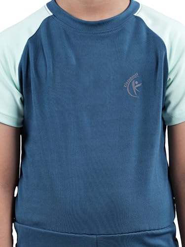 Image of KiddoPanti Boys & Girls Half Sleeve Mid Thigh Length Swim Suit