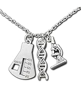 Unique Microscope Earrings DNA Science Scientist Gifts Biology Lab Chemistry Teacher Gift Science...