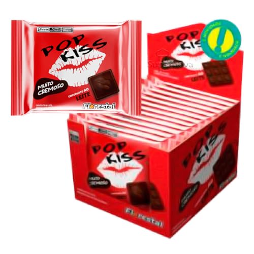 Chocolate Florestal Pop Kiss ao Leite 12x60g