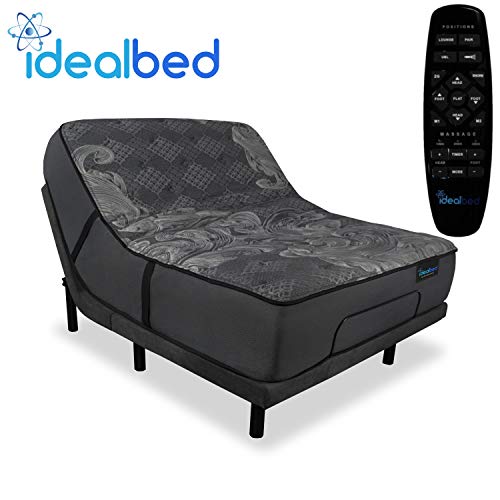Idealbed 4I Custom Adjustable Bed Base, Wireless, Massage, Dual Usb Charge, Nightlight, Zero-Gravity, Anti-Snore, Memory Pre-Sets, Queen #TOP5