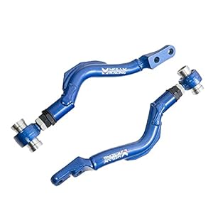 Compatible/Replacement for 01-05 IS300 (XE10 1st Gen) Megan MRS-LX-0482 Front Tension Rod Control Arm “Pillowball” (Blue Powdercoated)