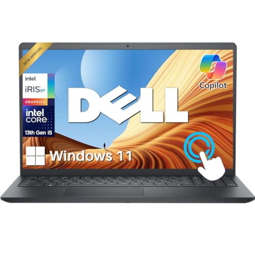 Dell 15.6�C���` FHD �^�b�`�X�N���[���m�[�g�p�\�R�� ? Intel Core i5-1334U (10�R�A ? 12�X���b�h) ? 16GB RAM ? 256GB PCIe SSD ? Windows 11�B