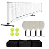 Zstar Pickleball Netz Set 6,7m – Komplettset mit 22FT Turniernetz,
