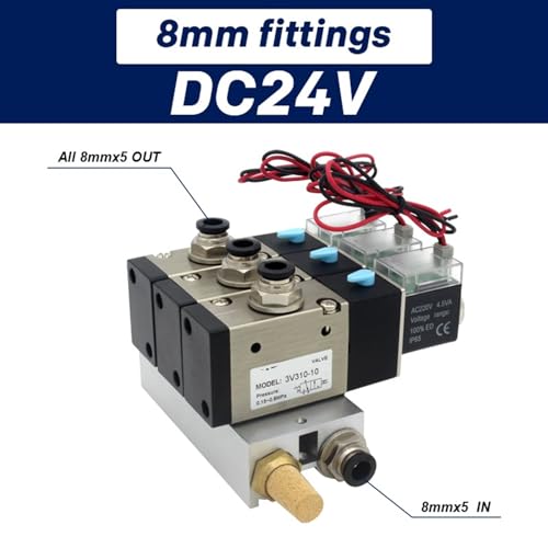 Station d'électrovanne DC24V pour automatisation et commande de vérin