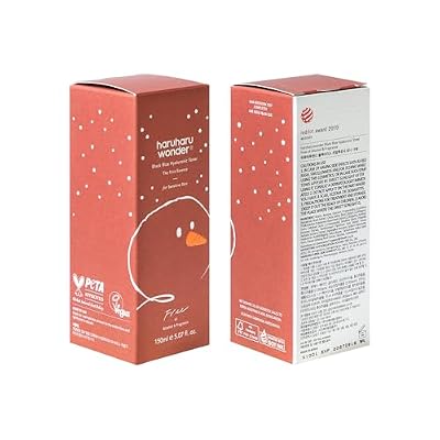 haruharu Wonder Black Rice Hyaluronic Toner for Sensitive Skin, Alcohol-Fragrance Free, Soothing, Hydrating, Holiday Stocking Stuffers, Glass Skin, Korean Skin Care, 5.07 fl.oz (Christmas Edition)
