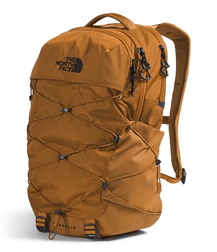 Image of The North Face Borealis Commuter Laptop Backpack - Water Repellent, Laptop Sleeve, Large Main Compartment, Timber Tan /TNF Black, One Size