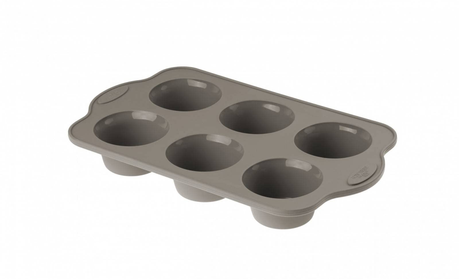 Gerlach Smart Silicone Muffin Baking Mould, 6 Pieces