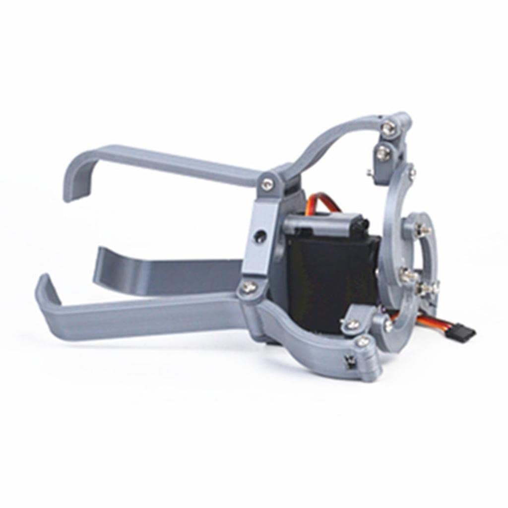 Metall Roboter Arm Mechanische Roboterklemme Silber Klaue Kit mit Servos Motor