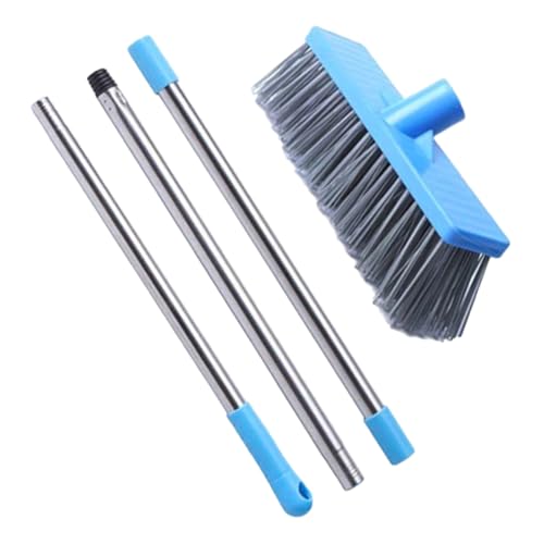 CONGARTENO Long Handle Shower Floor Scrub Brush Stiff Bristle Broom for Bathroom Kitchen and Outdoor Use Versatile Tile and Grout Scrubber for Easy Removal