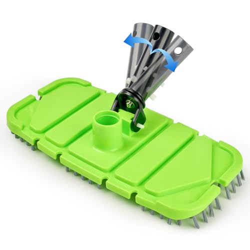 Sepetrel Pool Vacuum Head with Brush Weighted & Flexible Body for Inground/Above Ground Swimming Pools(Safe for Vinyl Liner Pool)