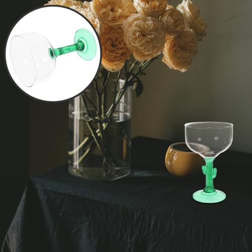 Verres rétro pour la maison en forme de cactus idéal verre de fête - 8
