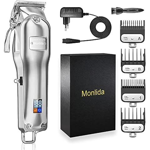 Monlida Haarschneidemaschine, Profi Haarschneider Haarscherer männer Cover
