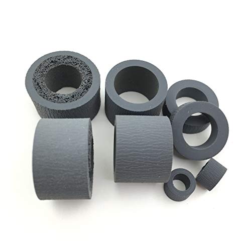 OKLILI 1SET X B12B819381 B12B813561 Pickup Pick Roller Tire Brake Roller Tire kit Compatible with EPSON DS-410 Workforce DS-510 DS-520 DS-560 Scanner