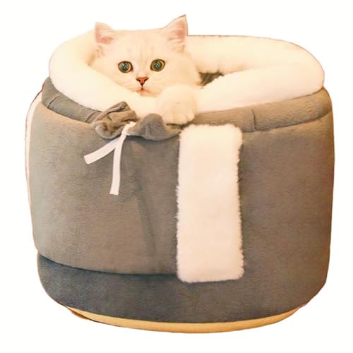 ZanPol ペットスリング キャリーバッグ 紐 冬 猫バッグ スリング 犬 猫 ドッグスリング 猫キャリー ペット用品 お出かけ抱っこ きゃりーバッグ リュック 小型犬 中型犬 小動物 防寒 可愛い 軽量 旅行 アウトドア 両手解放 裏起毛 ポケット付き