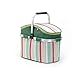 Piknikowa Torba Chłodząca 26l Kosz Piknik Aluminiowa Rama Izolowana Piknik Chłodnica Składana Chłodnica Torba Na Zewnątrz Travel Beach Piknik Plecak Piknikowy (Color : Green)