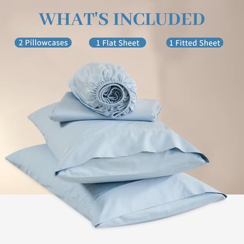 Image of Bedlifes 1000TC Egyptian Cotton King Sheets, 4Pcs, 16 inch Deep Pocket