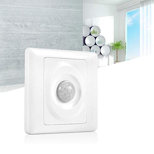 Convenient Adjustable Body Motion Sensor Switch, Smooth and Stable for Incandescent Lamp