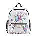 Mochilas Escolares Infantiles, Bolsa De Preescolar Ligera Personalizada Personalizada Impresa con Unicornio Lindo para Niñas Niños