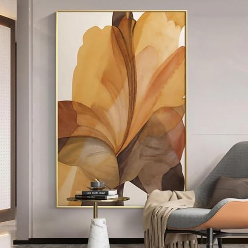 Affiche fleur scandinave moderne pour sublimer un salon contemporain