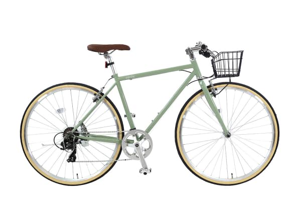 Amazon | スポーツ車 cyma(サイマ) カゴ付きcavite(キャビテ) グリーン